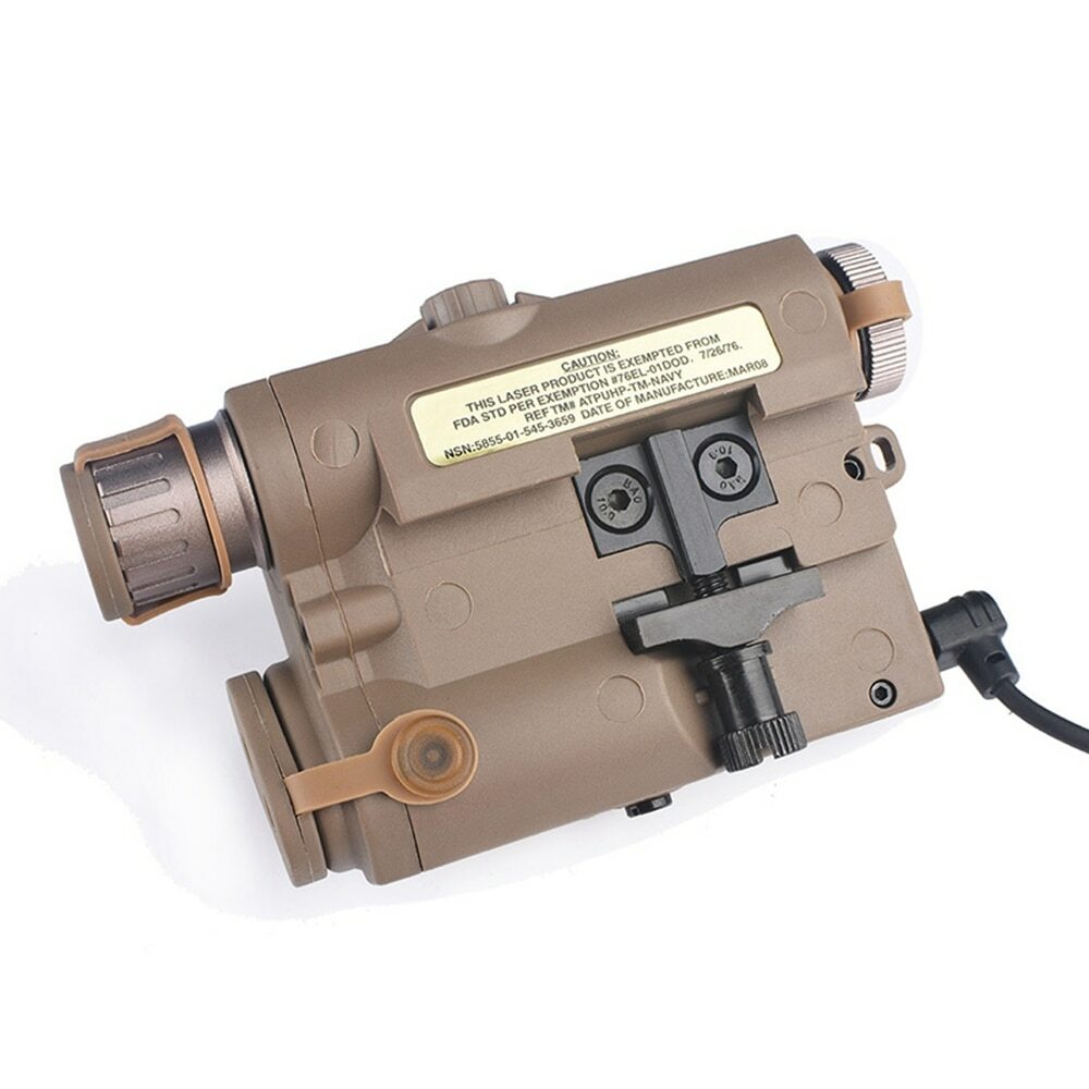 トイガン WADSN PEQ15 LA5-C&M600C WADSN Tactical 175Lumens PEQ15 LA 5 Red / IR Laser Light with LED