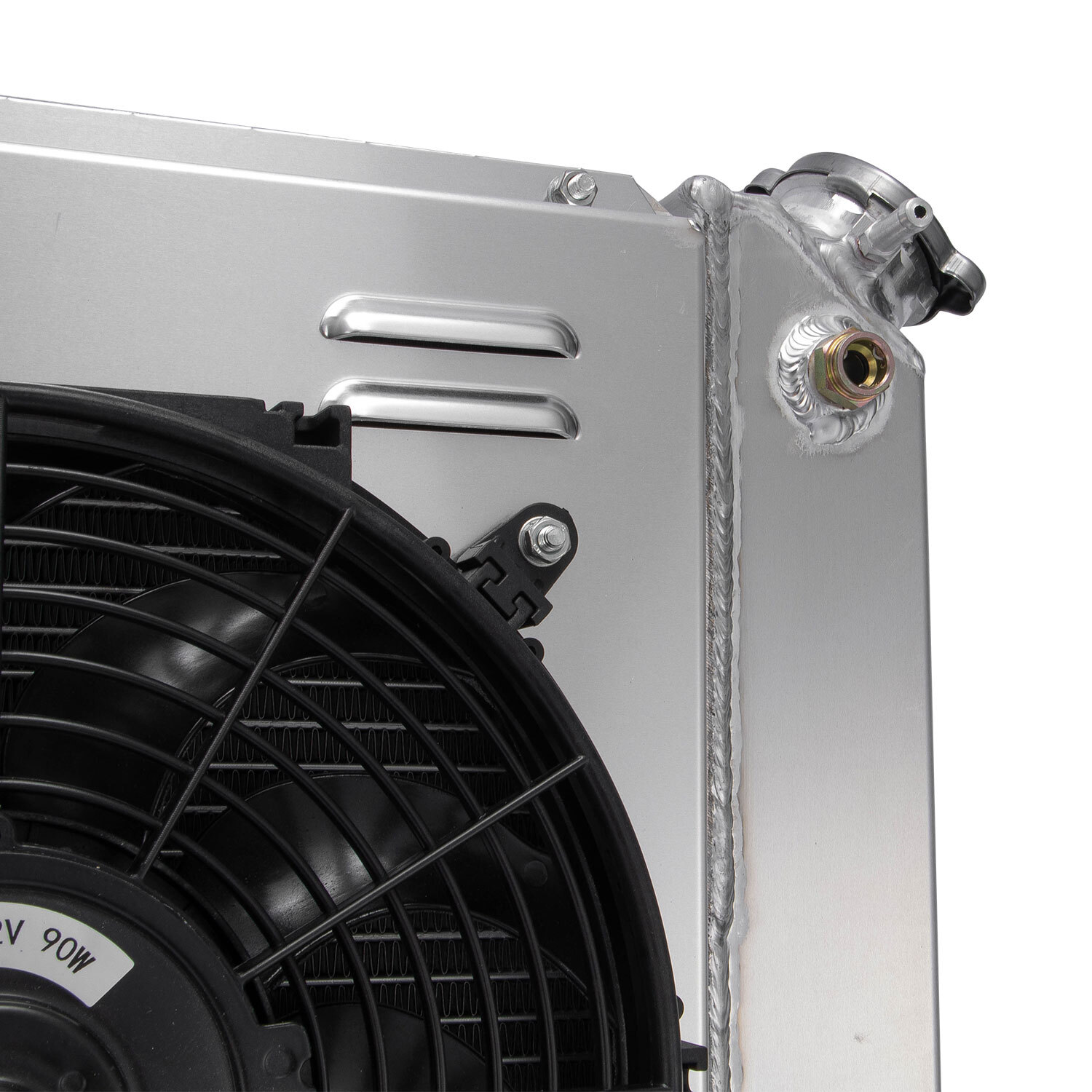 3 Row Radiator+Shroud Fan For 1994-05 Chevy S10 Blazer LS Swap GMC Jimmy 4.3L V6