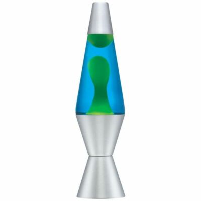 Lava Lite 2124 Classic 14.5-Inch Lava Lamp Yellow/Blue