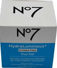 No7 HYDRA LUMINOUS HYDRATING DAY GEL , PROTECTS AND REFRESHES 4833
