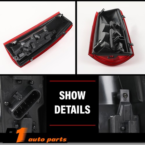 Pair Tail Lights For 88-98 Chevy C1500 Pickup - Driver & Passenger Side - DOT/SAE Certified, Bulbs Included