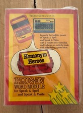Texas Instruments Il Grillo Parlante Homonym Heroes Plug-In Word Module