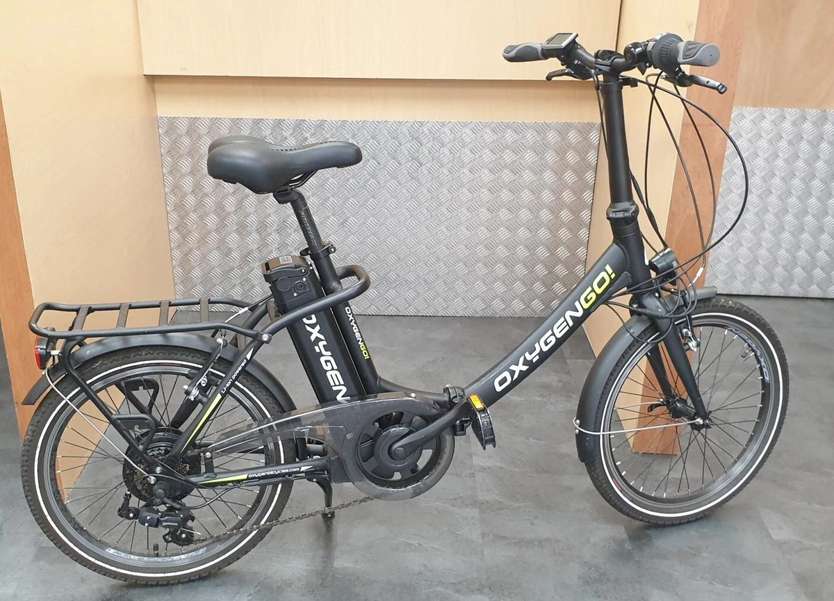 Wi1 Oxygen GO Unisex Electric Folding Bike eBay