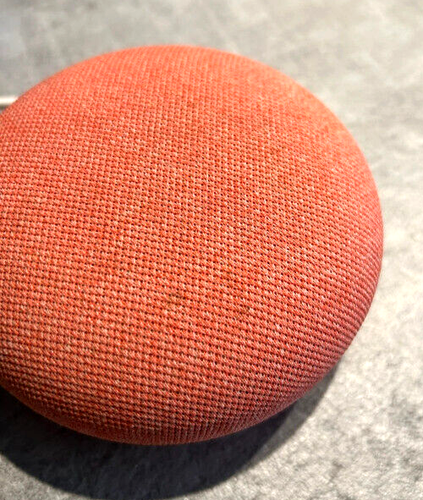 Google Nest Mini (2. Generation) Smart Lautsprecher - Koralle - Superschnelle Lieferung - Bild 2 von 4