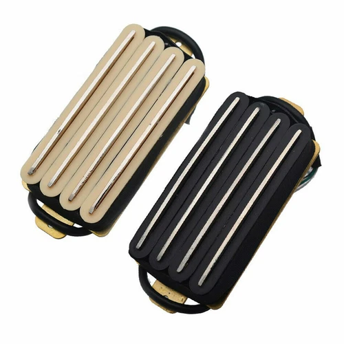 Les Paul Electric Guitar Bridge Pickup Four Coils Humbucker Hot Rail Dual Blades
