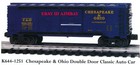 K-LINE 644-1051, 644-1091, 644-1251 DOUBLE DOOR BOXCARS NEW IN ORIGINAL BOXES — photo 3