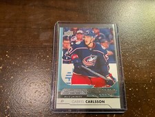 2017-18 Upper Deck Young Guns Rookie GABRIEL CARLSSON #215