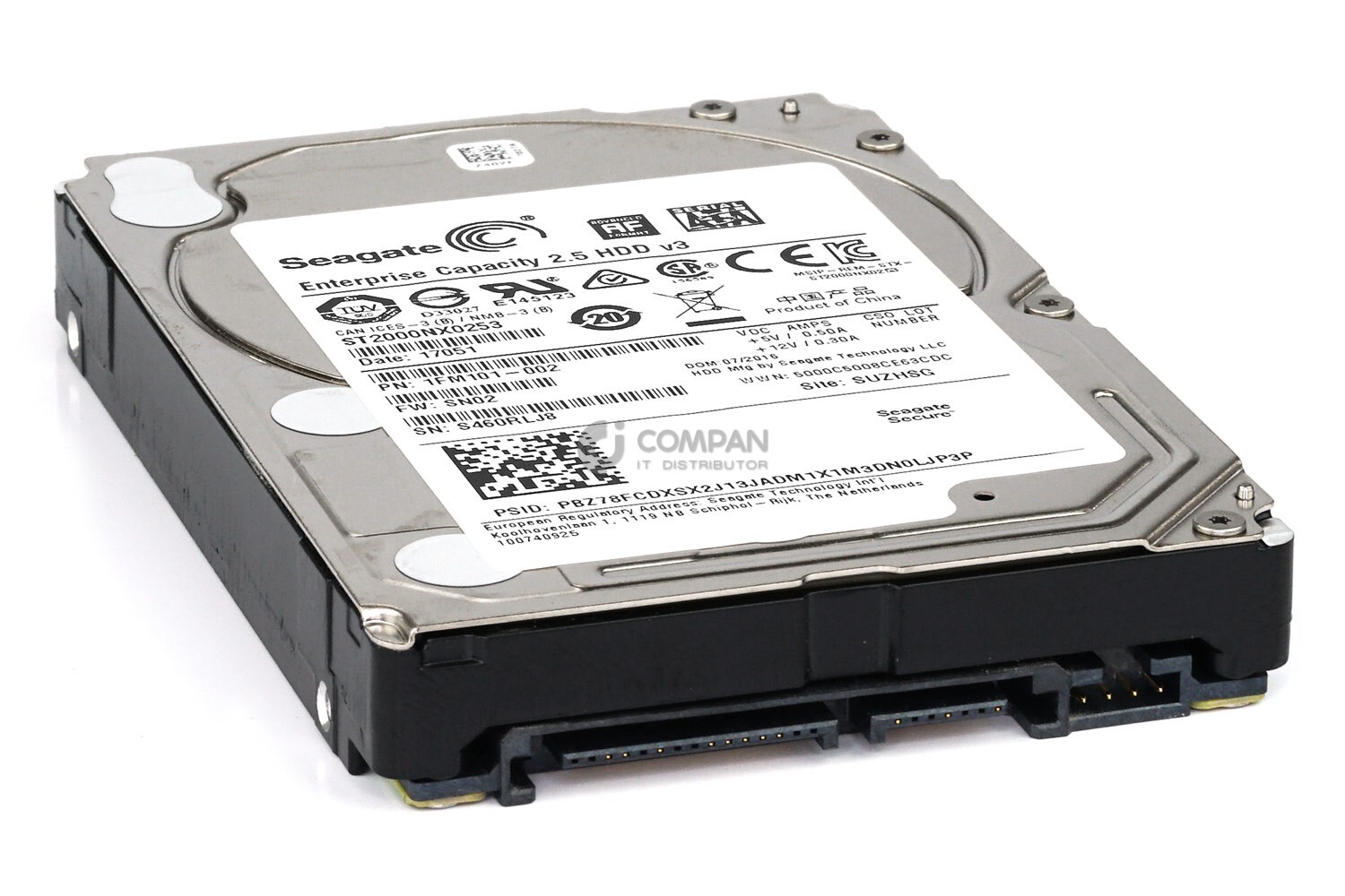 ST2000NX0253 SEAGATE HDD 2TB / 7.2K / SATA 6G / 2.5