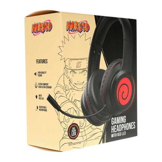 Naruto Gaming Headphones Black | eBay