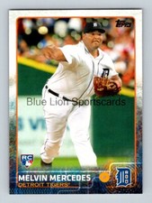  2015 Topps Rookie Melvin Mercedes RC Baseball Card