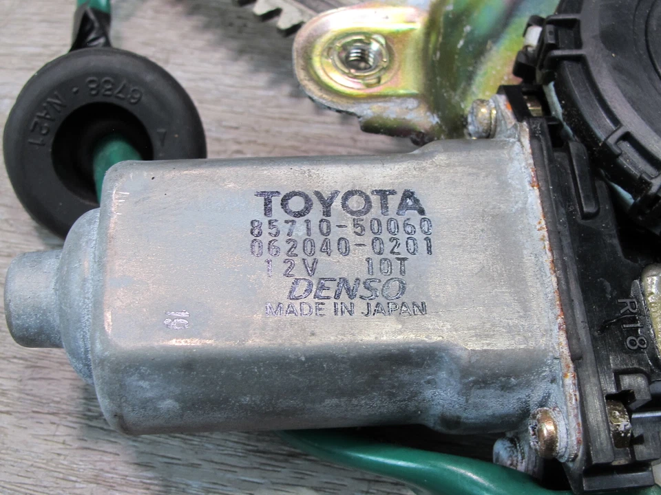 98-00 LEXUS UCF20L LS400 REGULADOR VENTANA PUERTA PASO DELANTERO DERECHO CON MOTOR OEM Foto 3 de 4