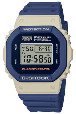 G-SHOCK DW-5610BEP-2JR ブラックアイパッチ コラボ CASIO G-SHOCK DW-5610BEP-2JR BlackEyePatch Collaboration Model