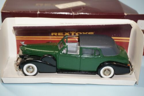 RexToys - Cadillac V 16 Green Open City Coupe - 1938-1940 1/43 - Picture 3 of 6