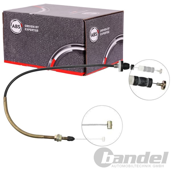 A.B.S. Gaszug Seilzug Gasseil Passend FüR Fiat Cinquecento | K30980-image