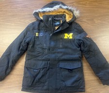 MICHIGAN WOLVERINES VINTAGE JACKET BRAND NEW FOOTBALL BASKETBALL FINAL FOUR