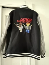 LEGO Lethal Weapon Season One TV Show Varsity Jacket Men’s M Cast & Crew Promo