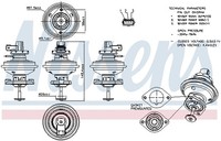 AGR Ventil Nissens 98208 Aluminium FüR BMW 1Er E81 E87 3Er Touring E91 E88 E82