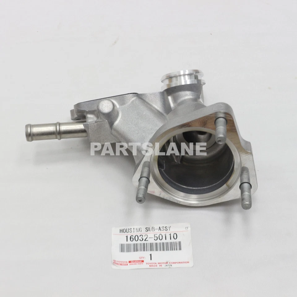 Carcasa de entrada de agua OEM 16032-50110 Toyota Land Cruiser Tundra Lexus LX470 Foto 2 de 3