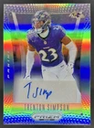2024 Panini Prizm Deca Football Silver Trenton Simpson #S-TSN