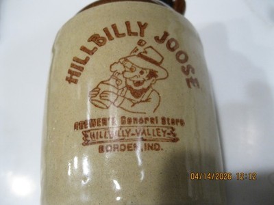 NOS Vintage Western Stoneware Monmouth, IL. Miniature JUG Brewer s General Store
