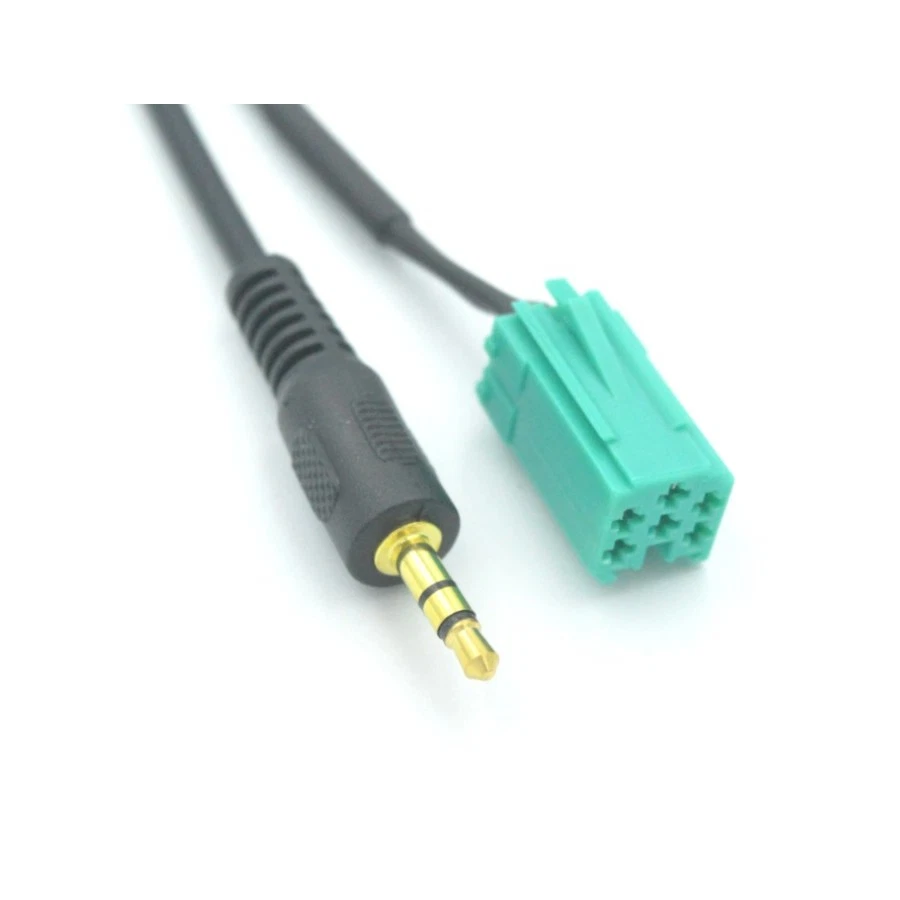 Cable aux mp3 autoradio RENAULT UDAPTE LIST 6 pin, CLIO 3 de 2006 2007 2008 2009 - Photo 2/4