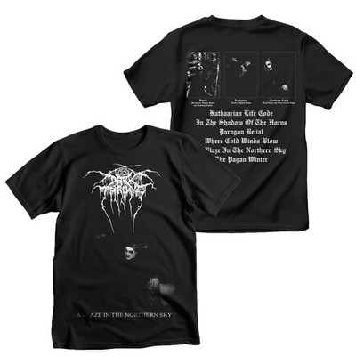 Authentic Darkthrone A Blaze In The Northern Sky Album T-Shirt S-2XL NEW