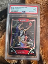 2008 Bowman Chrome Manu Ginobili Refractor #62 330/499