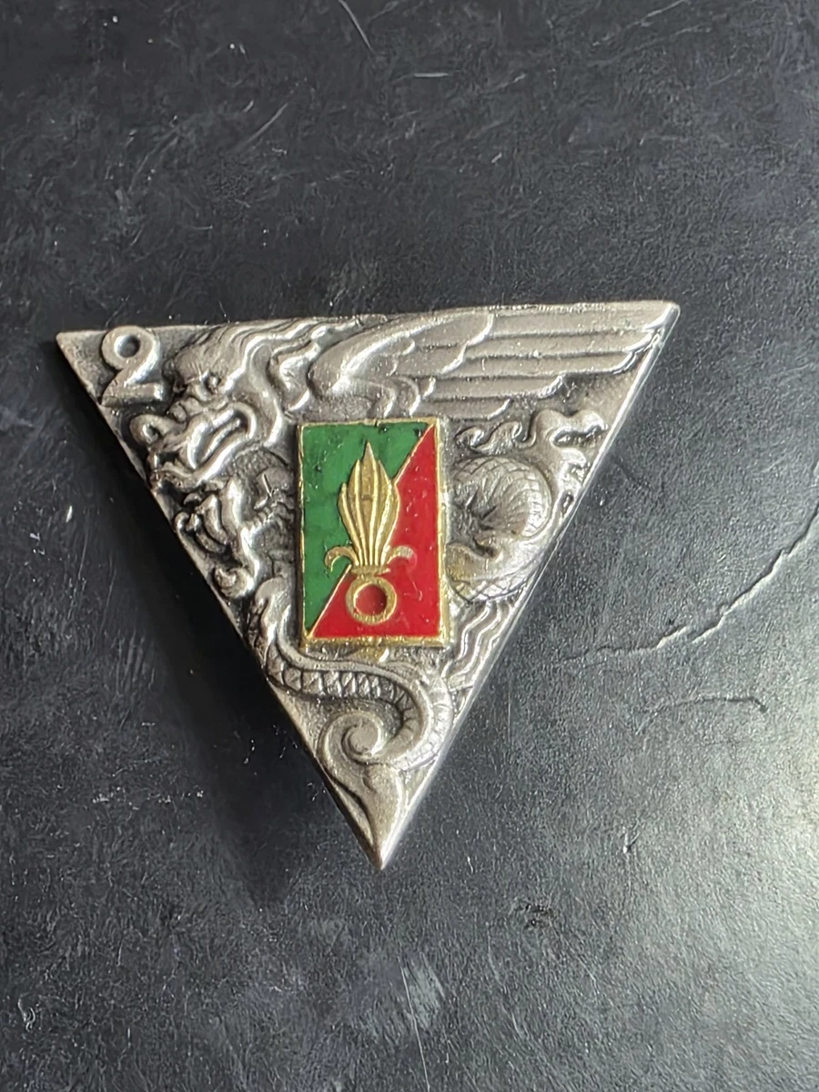 INSIGNE DE BÉRET neuve du 2°REI / 2 REI Légion Etrangère EUR 8,99