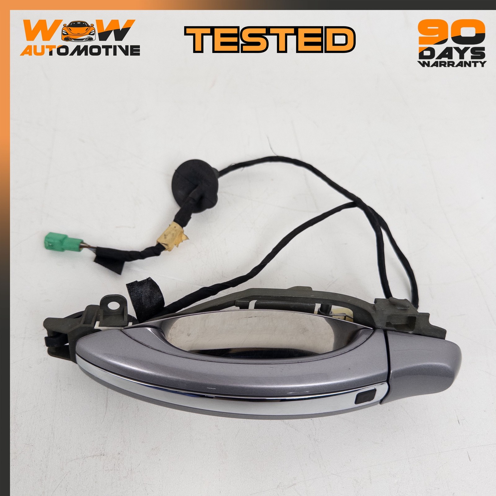 04-13 BENTLEY CONTINENTAL GT FLYING SPUR FRONT RIGHT DOOR HANDLE KEYLESS GO OEM