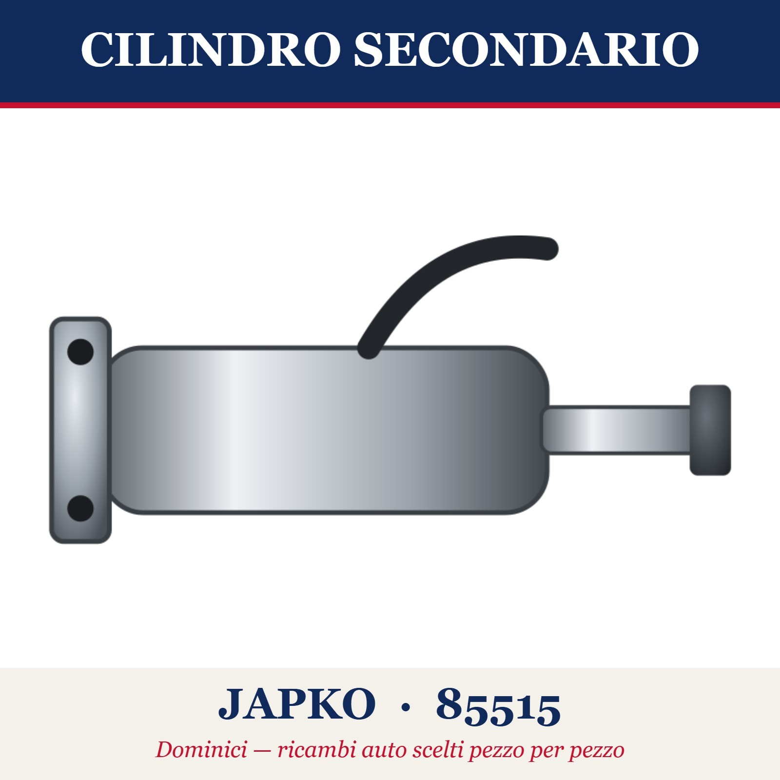 CILINDRO SECONDARIO JAPKO 85515 MITSUBISHI LANCER VI MITSUBISHI LANCER VII