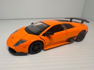 1/36 Scale Lamborghini Murcielago LP670-4 SV Model Car Diecast - ORANGE