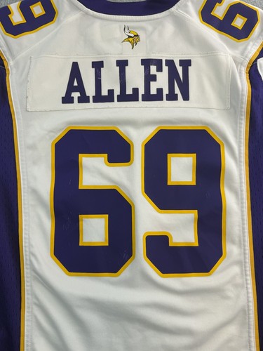 Minnesota Vikings Jersey Shirt Mens Small NFL Football Nike Allen 69 Adult - Picture 21 of 24