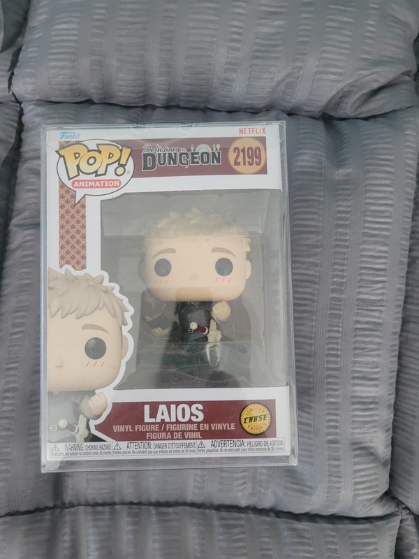 Laios- Delicious In Dungeon Chase Funko Pop #2199 + Free Pop Protector
