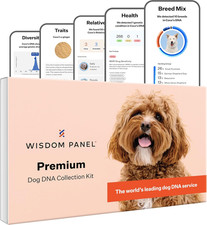 Panel Premium Dog DNA Kit: Most Comprehensive with 265 Health Tests, Identify 3