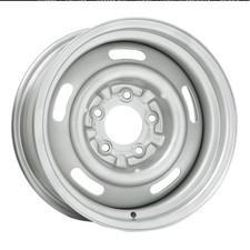 Wheel Vintiques 30 Series Corvette Rallye 15x7 5x120.65 Et-6 Silver Qty Of 1 Wheel Vintiques 30 Series Corvette Rallye 15x7 5x120.65 Et-6 Silver Qty Of 1