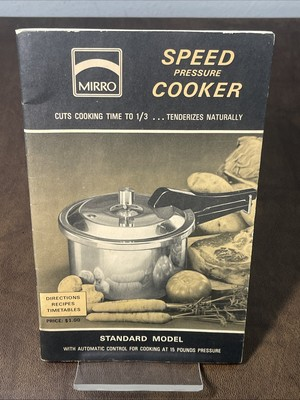#ad Vintage Mirro Speed Pressure Cooker Instruction Recipe Manual Booklet $6.95