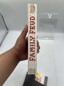 The All New Family Feud NES Game Cart, Sleeve, Box, Manual, Inserts - COMPLETE