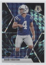 2020 Panini Mosaic Genesis Mosaic Prizm Adam Vinatieri #95 10dw