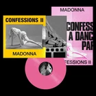 MADONNA CONFESSIONS II HOT PINK VINYL w/ ALTERNATIVE YELLOW PICTURE SLEEVE NEW