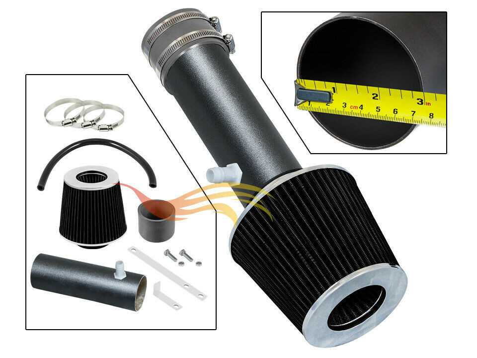XYZ RW GREY Sport Air Intake Kit +Filter For 11-14 Avenger Journey 200 3.6L V6