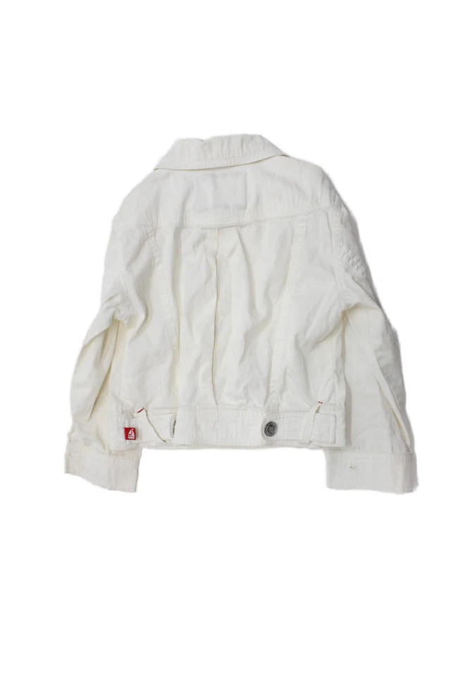 Chaqueta Mayoral para mujer de algodón con botones en contraste con cuello blanca talla 2 Foto 2 de 4