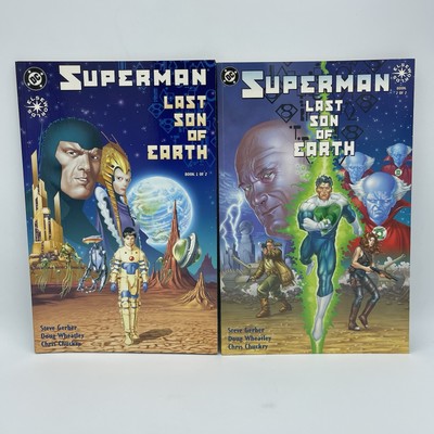Superman Last Son of Earth #1-2 Complete Mini Series DC Comics Elseworlds 2000 NM
