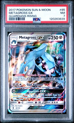 Metagross-GX graded PSA 7 for sale on eBay