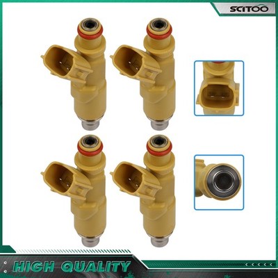 For Toyota Celica 2000-2003 Matrix Pontiac Vibe 2003 1.8L 4pcs Fuel Injectors