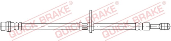 Bremsschlauch Quick Brake 58.853 FüR CR Honda M10X1 5 4 Dtec RE6 4WD RM1 AWD RE5-image