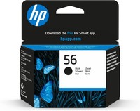 Hp C6656AE 56 Schwarz Original Druckerpatrone FüR Officejet, Deskjet, Photosmart