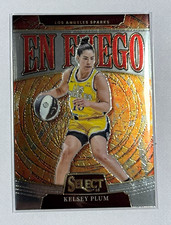 Panini Select WNBA 2025 En Fuego Kelsey Plum Los Angeles Sparks Insert #12