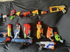 Nerf Blaster Lot 17 Guns Fortnite, Zombie Strike, Doomlands, Elite, X-Shot