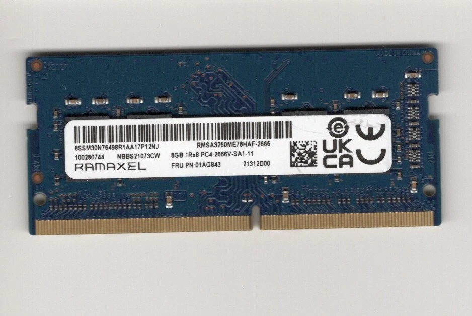 Ramaxel PC4-21300 (DDR4-2666) Bus Speed DDR4 SDRAM Memory (RAM