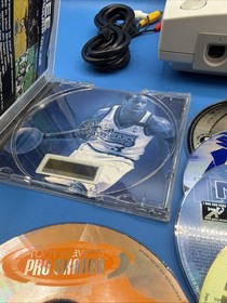 Sega Dreamcast Console HKT-3020 BUNDLE + Games & Cables - TESTED READ*